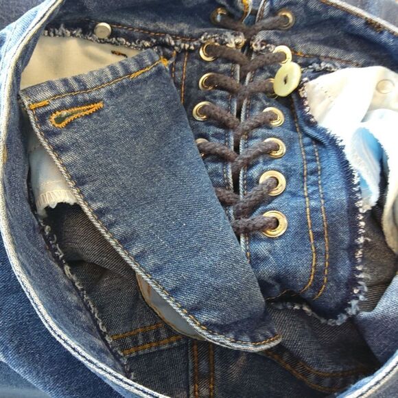 For Joseph five pocket blue jeans with drawstring closure - Picture 13 of 13